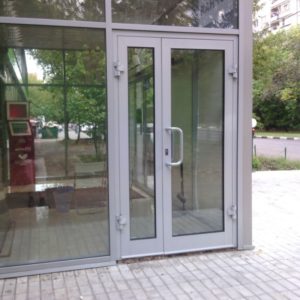 Алюминиевая дверь 1100×2300 мм. GFTD52202 Алюминиевая дверь 1100×2300 мм. GFTD52202